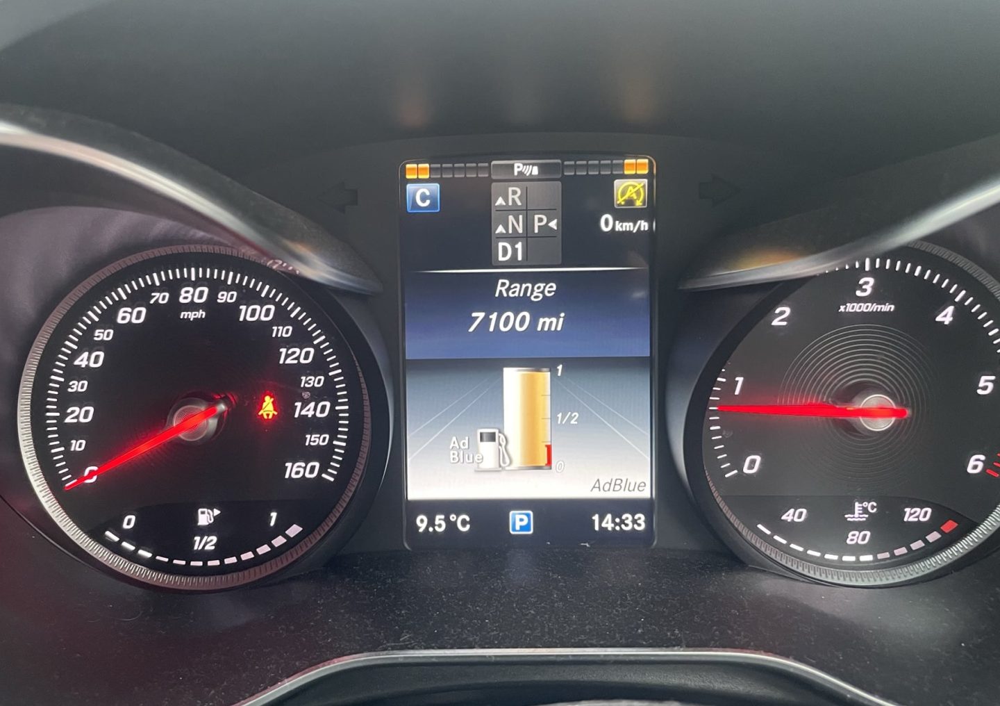 Mercedes GLC Adblue System Error Fitch Autos