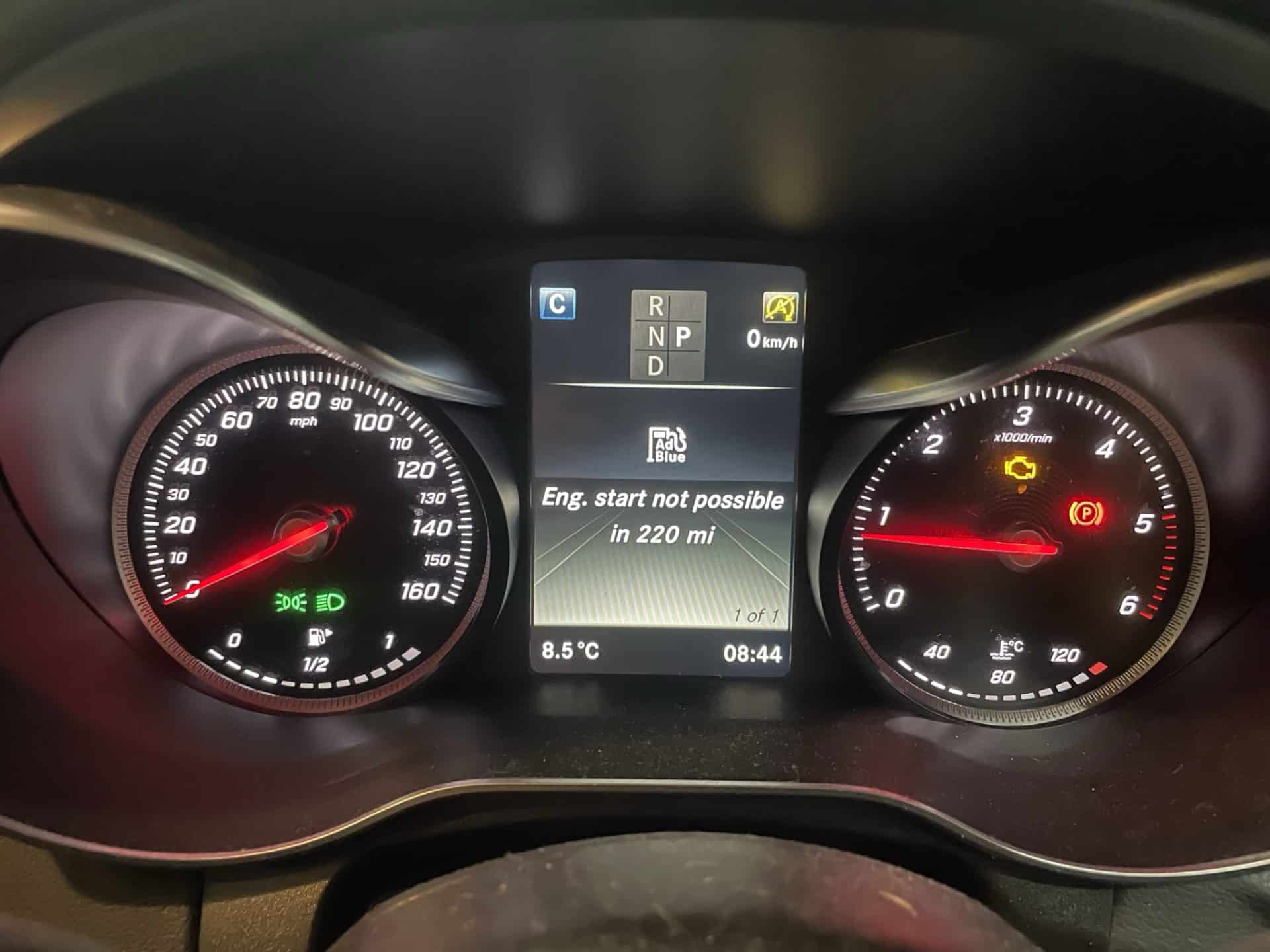 Mercedes GLC Adblue System Error - Fitch Autos